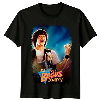 Bill Ted's Bogus Journey (1991) Filmposter Inspiriertes T-Shirt Retro Tee Unisex