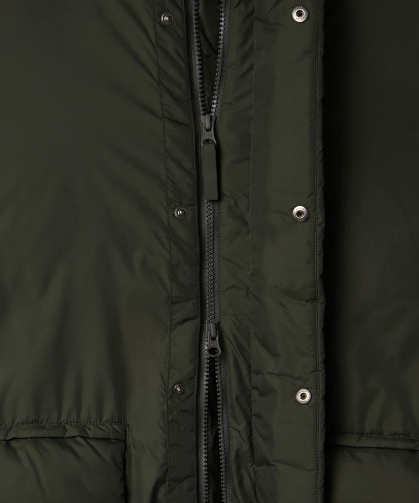 Musinsa Standard Non-Quilted Hooded Padded Jacket [Khaki]
