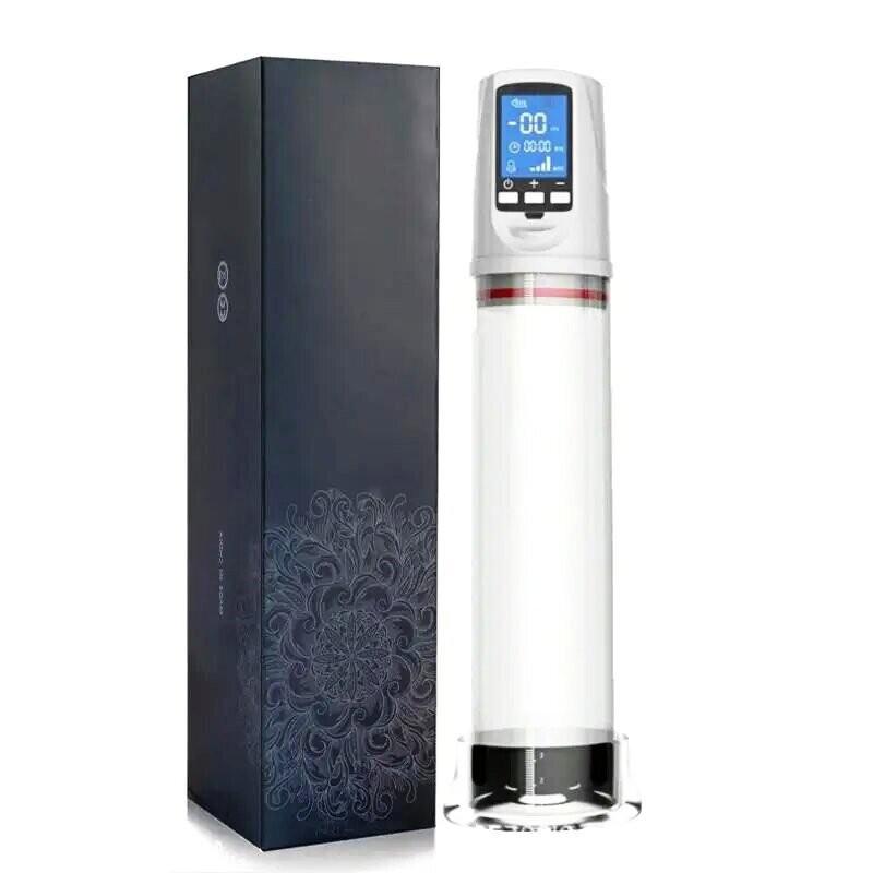 Electric Penis Pump Penis Enlargement Extend Pump Penis Trainer Male Masturbator Cock Vacuum Pump Adult Goods Sex Toy for Men