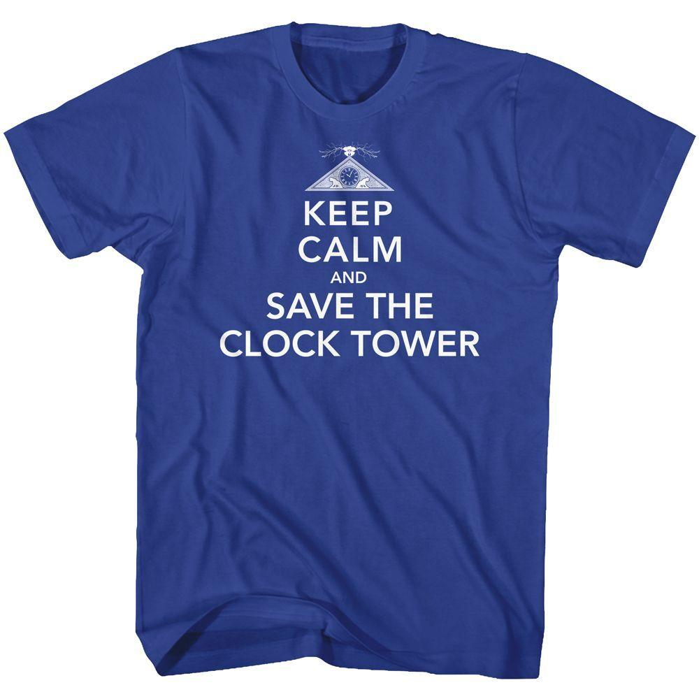 Back To The Future Calmness Movie Shirt L