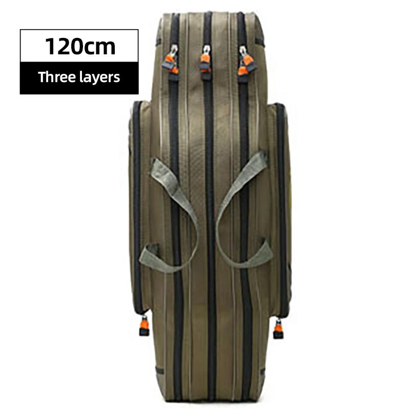 Fishing Bag 80cm90cm1 Meter 1.2 Two-layer Three-layer Four-layer Large-capacity Fishing Gear Bag, Sea Rod Bag, Fishing Rod Bag, Big Belly Bag