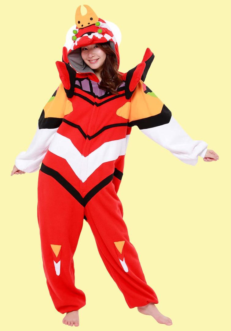 

[Б/У] SAZAC Персонаж Флисовый Кигуруми Евангелион Юнит-02