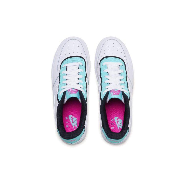 Nike Air Force 1 Low 'Double Layer Aqua Black' Gs BV1084-100
