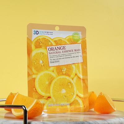 Transparent Essence EQVCIIRZ Pore Care Pulp Material Mask Pack 10-pack Orange