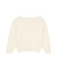 NO EXTRA TOUCH One-Shoulder Graphic Sweatshirt (Cream)_26Spss001Cr