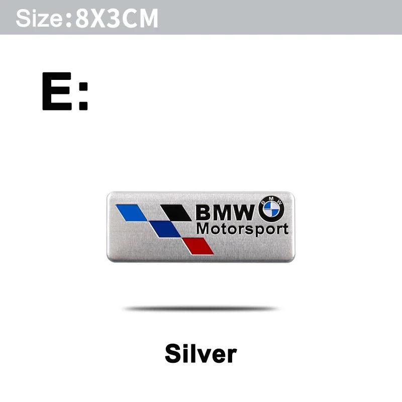 Car Styling Emblem Aluminum Alloy Car Fender Trunk Badge Stickers For BMW Performance E46 E60 E90 E39 E36 X3 X5 X1 X4 X6 X7 E28
