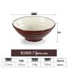 Net Celebrity Melamine Ramen Bowl: Two-Tone Creative Design, Large, Ideal for Mala Tang and Rice Noodles