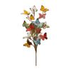 Metall Schmetterling Gartenstecker Outdoor Dekoration für Hof Rasen Terrasse Blumenbeet mit Mehreren Schmetterlingsdesigns
