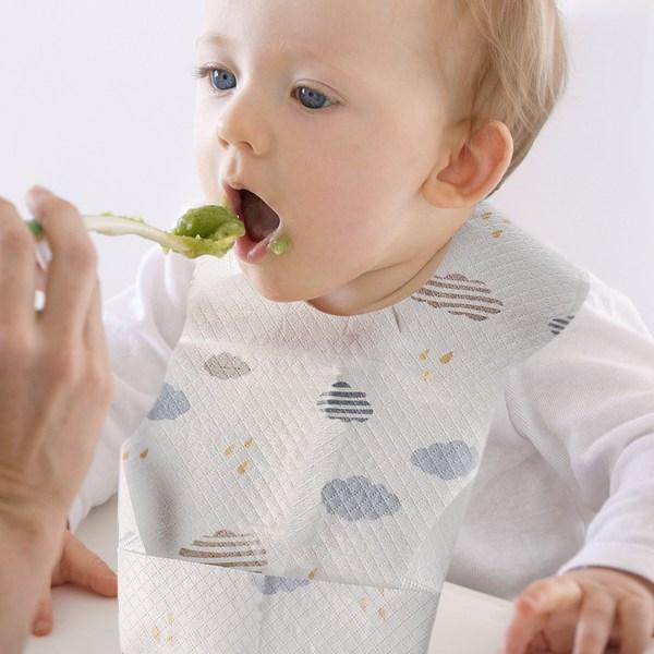 Tolstoy kojenecký jednorázový voděodolný bryndáček 20p, bílý, 1 kus, 20 kusů