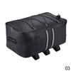 8L PU Leather Motorcycle Rack Rear Carrier Bag Trunk Waterproof Storage Luggage Pouch MTB Bike Bicycle Pannier Shoulder Bag