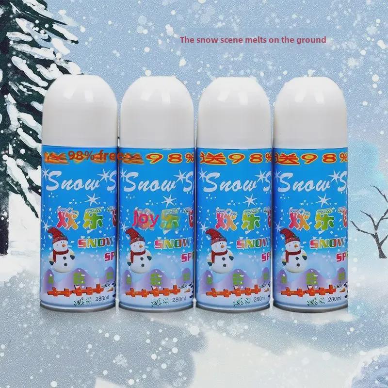 Artificial Snowflake Foam Spray - Holiday & Wedding Decoration