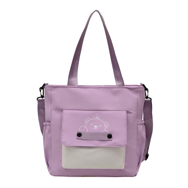 Cute Girl New Simple Nylon Messenger Bag Female Student Shoulder Bag