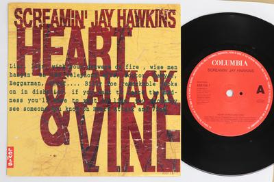 7inch Record SCREAMIN' JAY HAWKINS - Heart Attack And Vine / I Put A Spe 6591097 COLUMBIA 1993 UK Rock Used