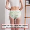 Damen Unterwäsche Bedruckte Slips Atmungsaktiver Komfort Sexy Panties Passend 50 kg bis 100 kg