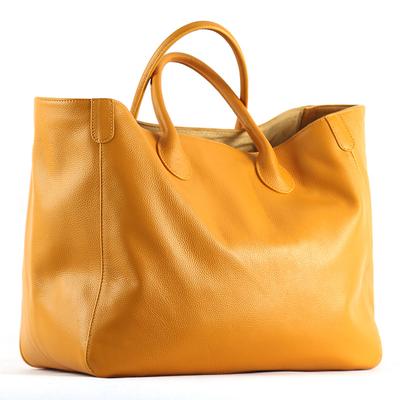 Real Leather Wing Tote Bag With Large Capacity New Top Layer Cowhide Handbag Fashionable Women's Large Bag