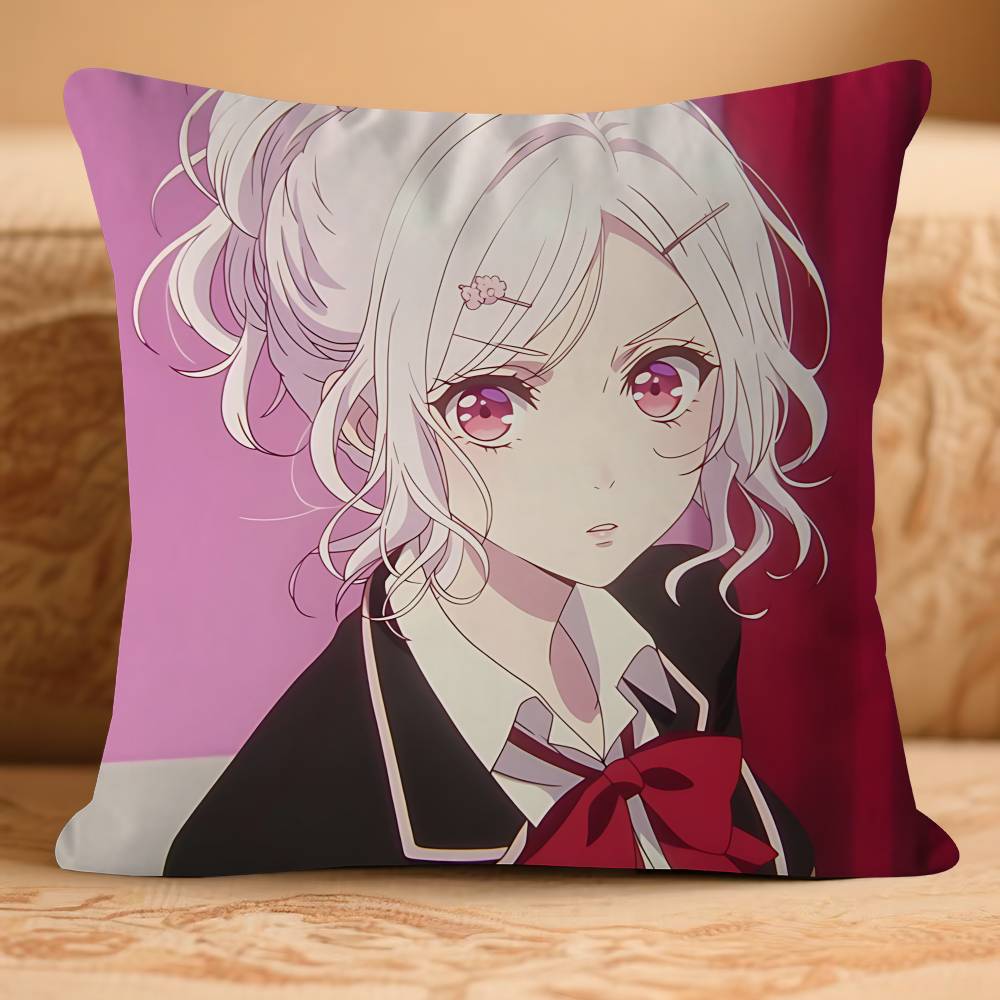 D-Diabolik Anime Liebhaber Stitch Glücksdrache Kissenbezug Sofakissenbezug Heimzimmer Dekoration Kindergeschenk