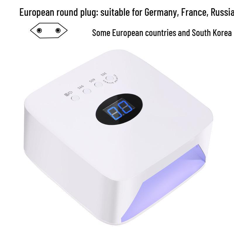 Cordless LED Nail Lamp: Fast-Drying, Rechargeable & Portable Nail Dryer for Nail Art Therapy
