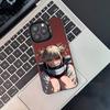 Anime Toga Himiko Phone Case For iPhone 17,16,15,14,13,12,11,Pro,XS,Max,Plus,Mini,SE4,E Black Matte Shockproof Cover