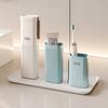 Large Capacity Brushing Cup 2 In 1 Toothpaste Box Portable Bathroom Accessories