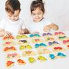 3D Butterfly Letter Matching Puzzle: Wooden Uppercase & Lowercase Recognition Toy for Children's Early Education