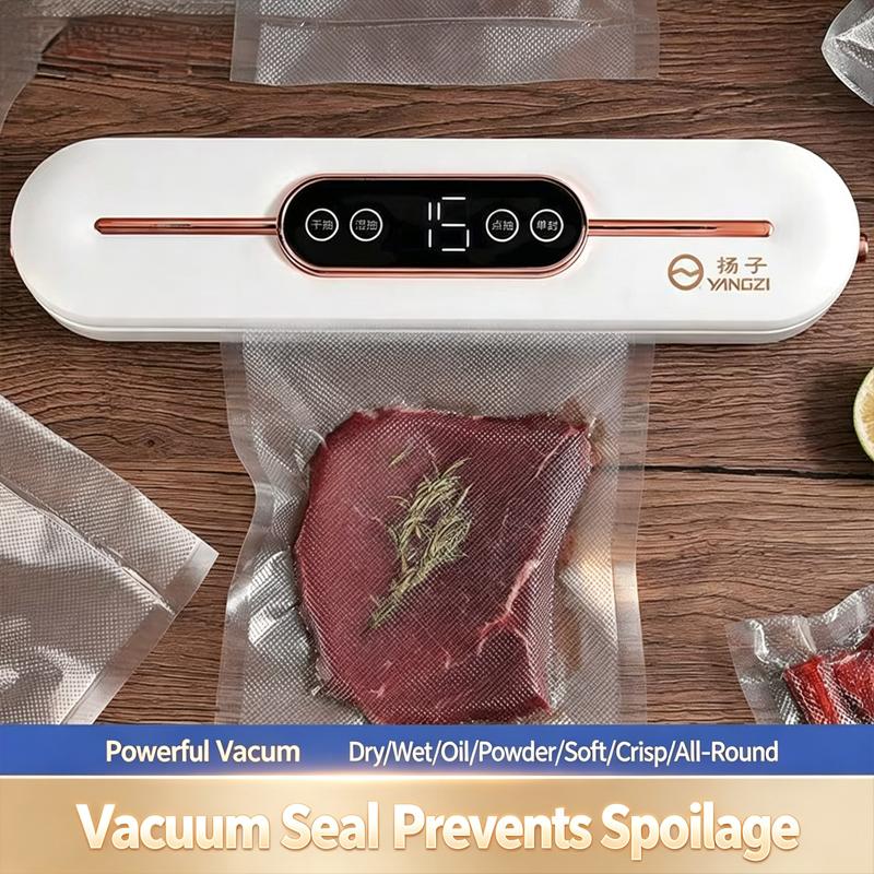 Mini Vacuum Sealer – Keep Food Fresh Longer, Compact for Kitchen & Travel