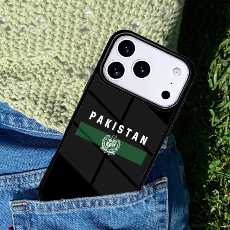 Pakistan Flag mobile phone case Compatible with IPhone 17 16 15 14 13 12 11Pro Max 17 Air cover