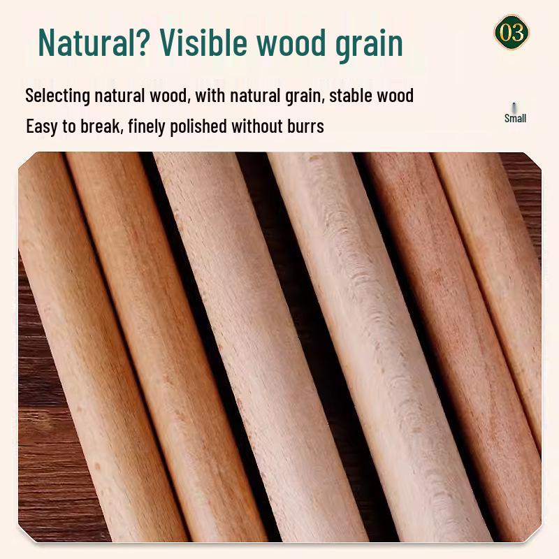 Solid Wood Drumsticks for Children's and Adult Drums - Waist, Tanggu, Gonggu, Pangu, War, and Big Drum Mallets