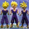 24cm Dragon Ball  Anime Figure Two Head Son Gohan Action Figurine Super Saiyan 2 Cell Game Children Toy Decoartion Son Goku Gift