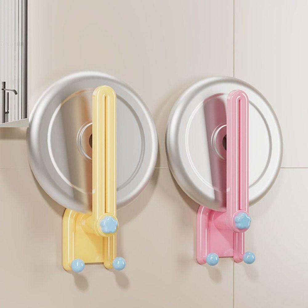 2Pcs Plastic Hairband Storage Hook L-Shape Waterproof Hair Tie Display Holder Space Saving Scrunchies Storage Rack Kitchen