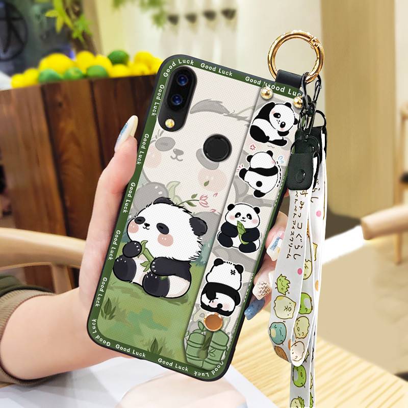 Wrist Strap Waterproof Phone Case For UMIDIGI Power Phone Holder Kickstand Dirt-resistant Cartoon Protective Shockproof