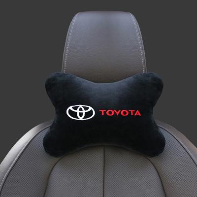 Car Sticker Headrest Cover Auto Seat Cover Head Neck Rest Pillow for Camry Chr Corolla Rav4 Yaris Prius Auto Acc