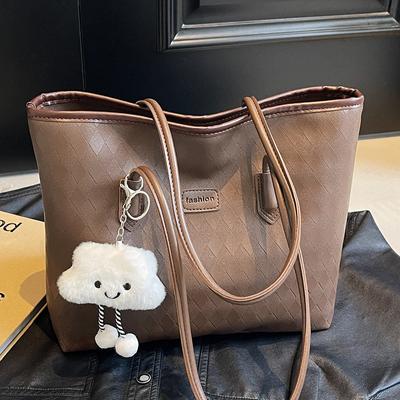 Large Capacity Bag for Women New High-quality Texture Tote Bag Shoulder Bag for Women College Students Class Handbag for Women