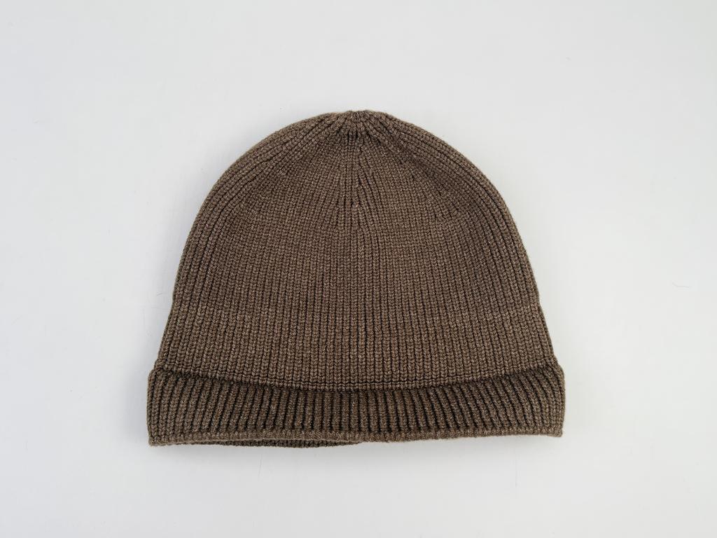 Core Spun Yarn Knitted Beanie Multi-color Short Breathable Unisex Adjustable Winter Hat