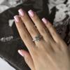 Серебряное кольцо с натуральным топазом 3.11ct, вес изделия 3,7 гр (2157700)