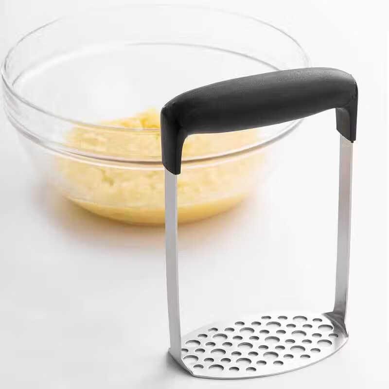 

Stainless Steel Potato Masher with TPR Handle