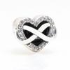 Silver Plated Heart Clasp Snake Chain Bracelet - Elegant Gift for Women