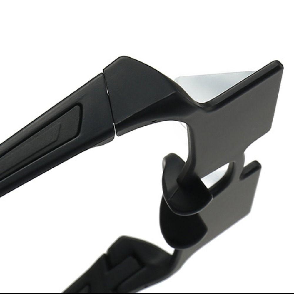 Comfortable Climbing Clear Prism Glasses Hight Transparent Rectangle Sunglasses  Outdoor