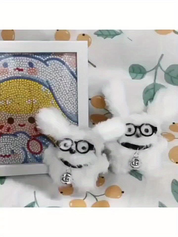 1 Cartoon Plush Puppy Pendant with Cute Style Puppy Keychain Suitable for Giving Gifts and Daily Leisure Accessories