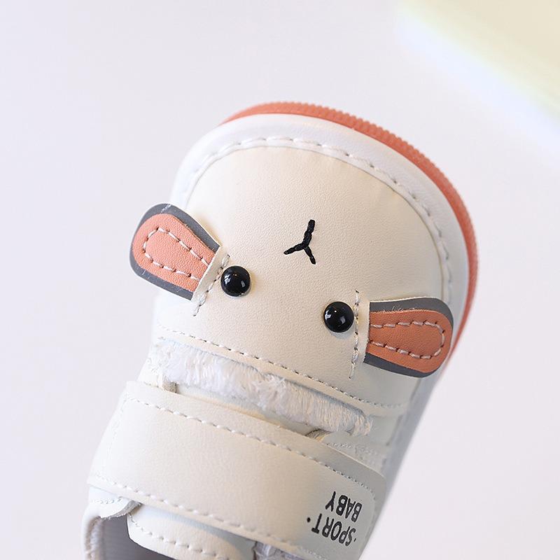 Unisex Baby Single Shoes, Spring/Autumn Style Infant Shoes 0-1-2 Years Old, Soft-Soled Squeaky Shoes.