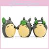 My Totoro Neighbor With Leaves Pvc Action Figures Model Toy Gifts Decoration
