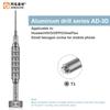 AMAOE AD-2D AD-3D Aluminum Drill Screwdriver for Mobile Phone Repair with S2 Alloy Head High Precision  Maintenance Bolt Driver