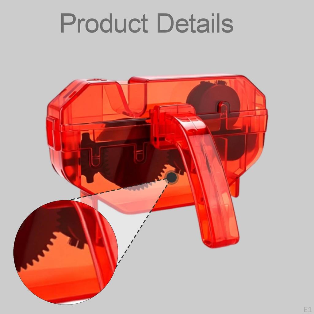 Bike Chain Cleaner Scrubber High Performance Replacement Visibility Simple Installation