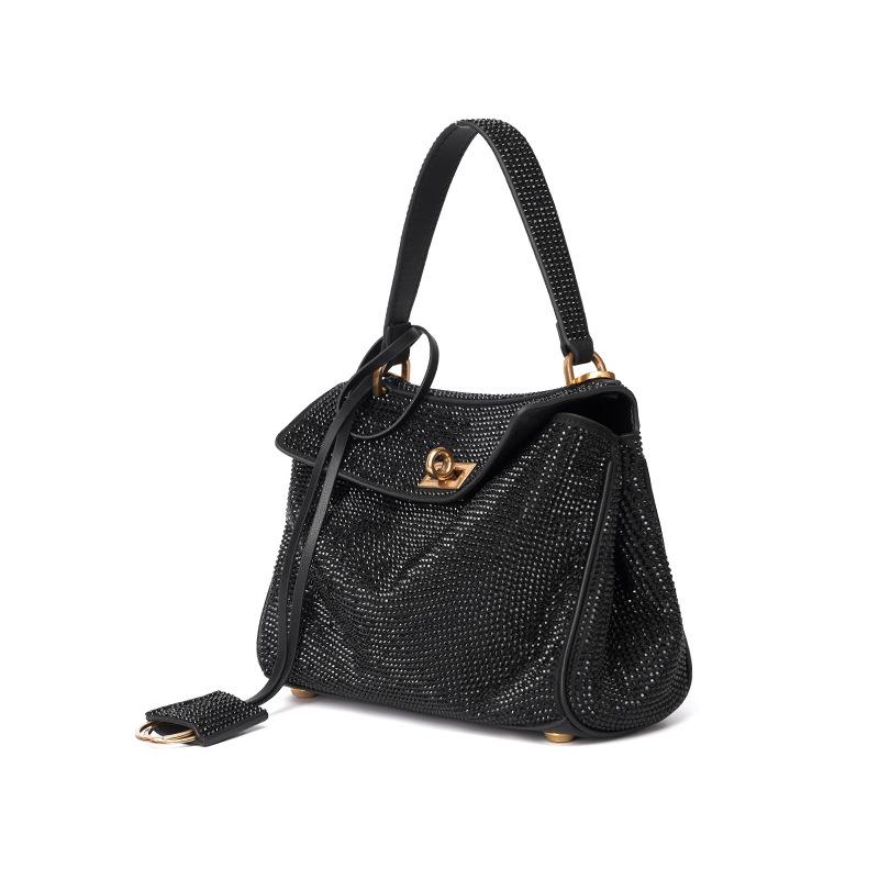 Geantă de mână Element din piele cu și blocare produs nou geantă de mare capacitate