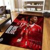 Football Player Name Print Carpet Rug For Living Room Bedroom Home Sofa Decoration Kids Play Nonslip Floor Mat
