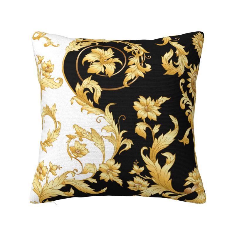 Custom Luxury Luxury European Baroque Art Cushion Cover Soft Throw Pillow Case Living Room Decoration
