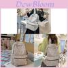 Nylon Leopard Print Backpack For Women With Padded Straps Perfect For Casual Travel