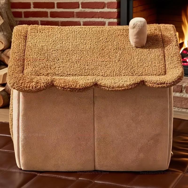 Foldable Washable Pet House for Small Dogs and Cats Removable Soft Cave Sofa Bed Extra Small Puppy Puppy Cave Indoor Outdoor Use