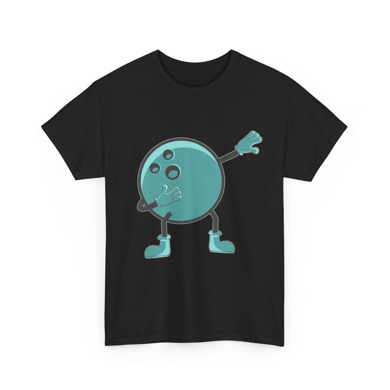 Bowling Ball Shirt, Dabbing Bowling Lovers Bowlers Funny T-Shirt Mens Womens Tees Top XL