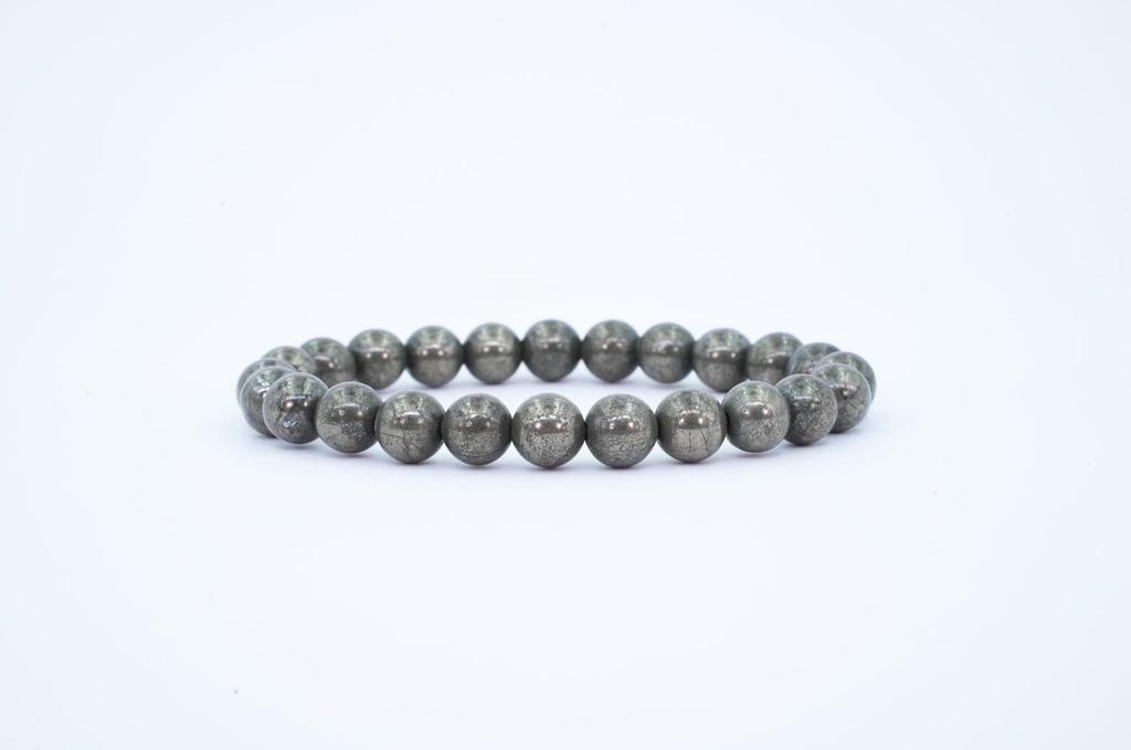 Natural Pyrite Bracelet|Healing Crystal Jewelry|Wealth & Prosperity Stone|Unisex Bracelet|Gemstone Energy Bracelet|Spiritual Gift|Adjustable