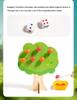 Kids' Arithmetic Apple Tree Building Blocks - Educational Game for Boys & Girls